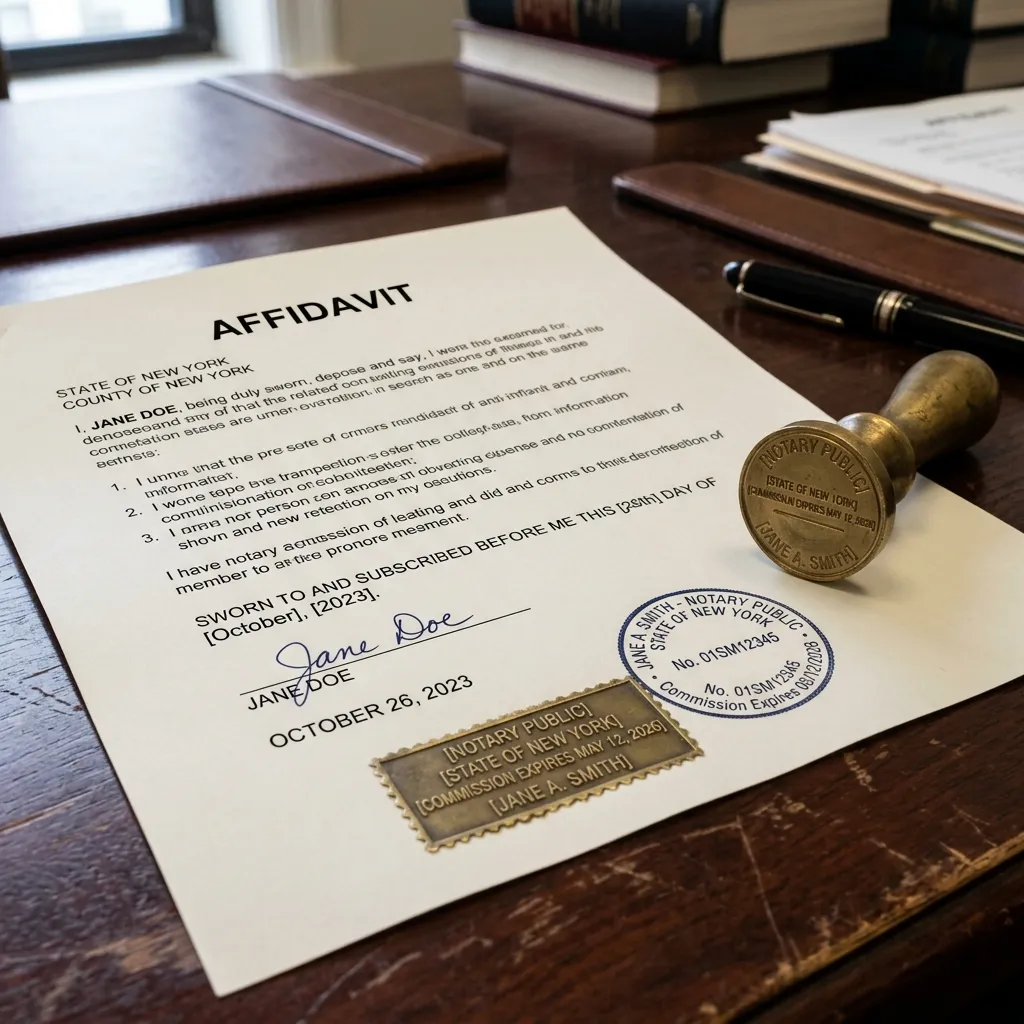 Affidavits