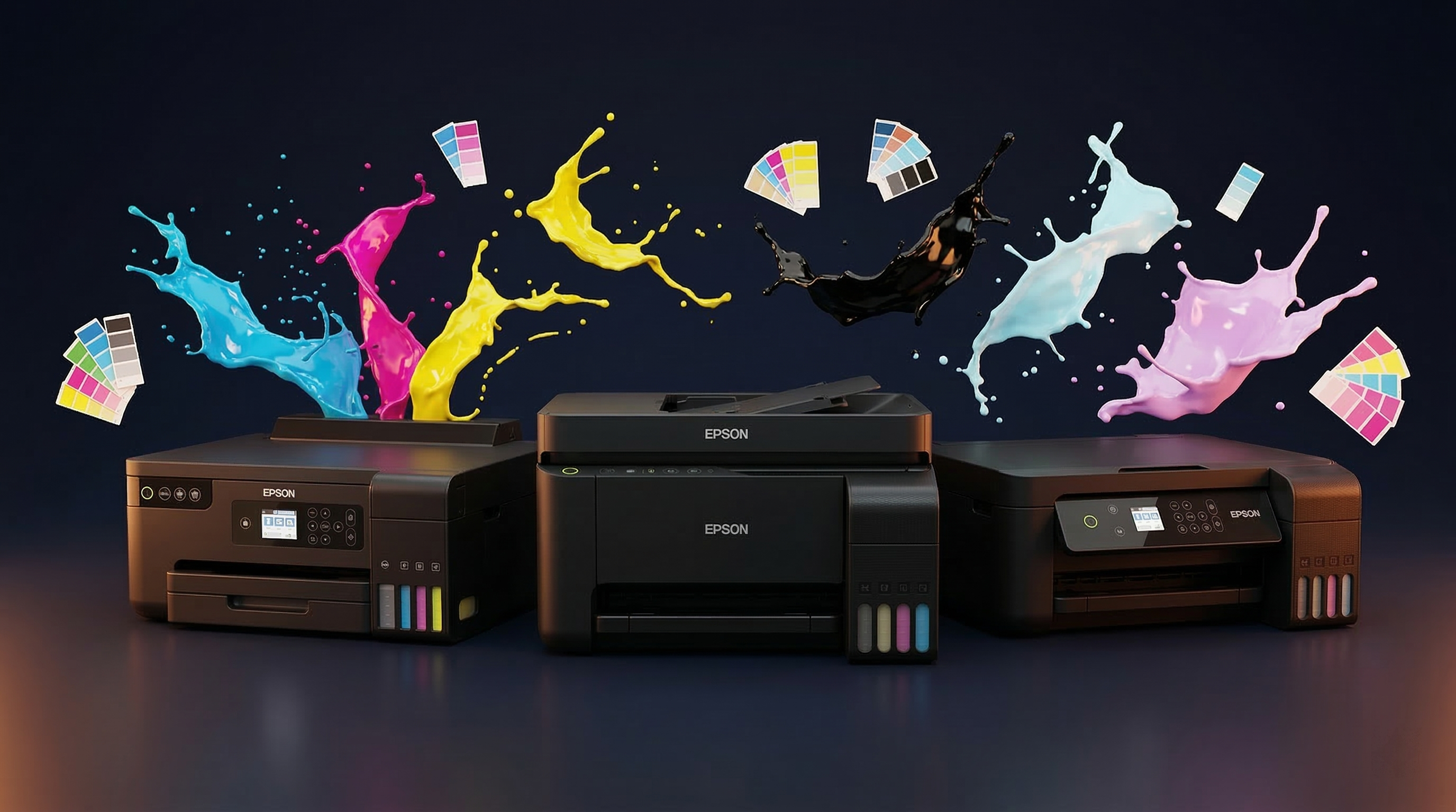 Epson color inkjet printers L8060 L3150 L2850
