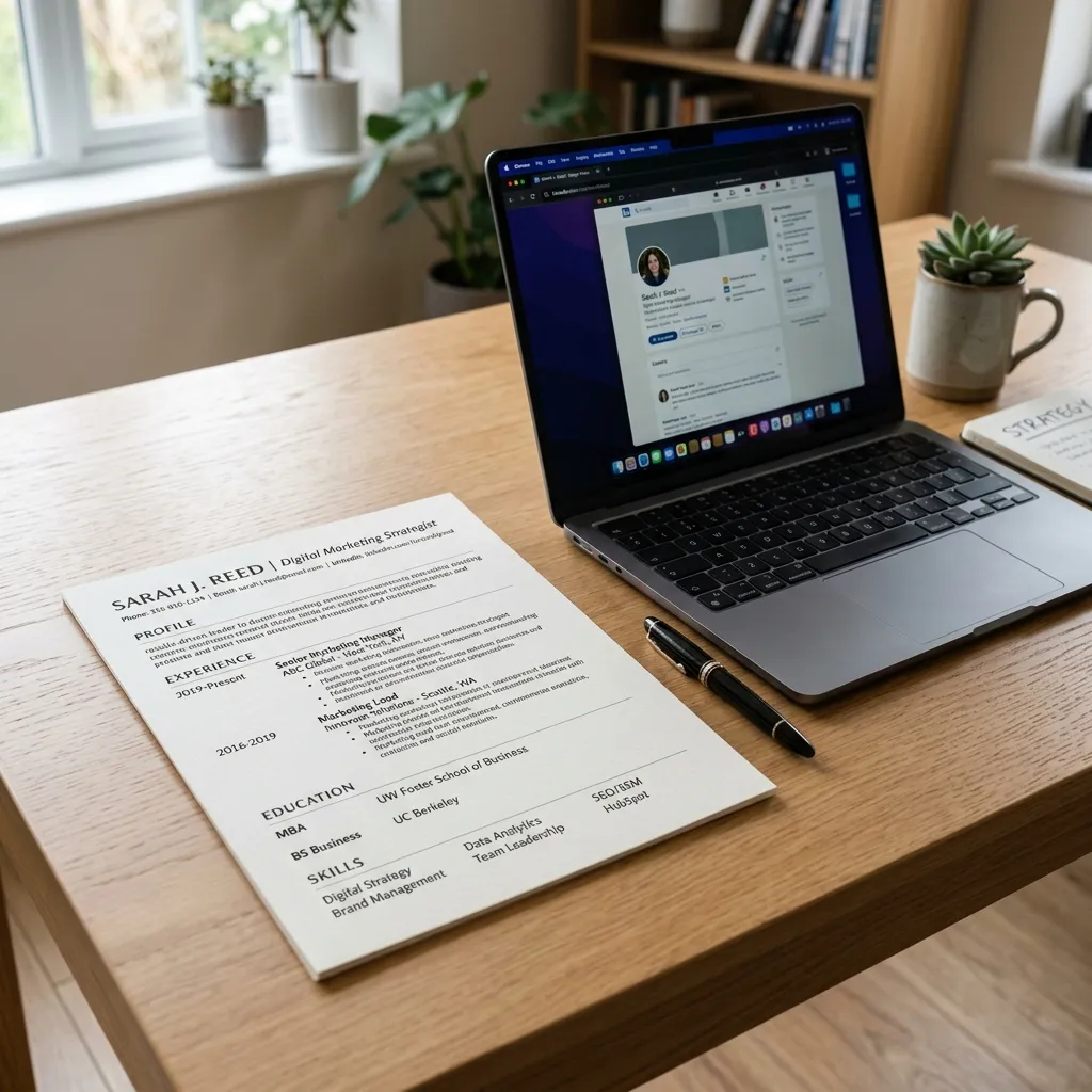 Cv Resume Making Printing preview 3