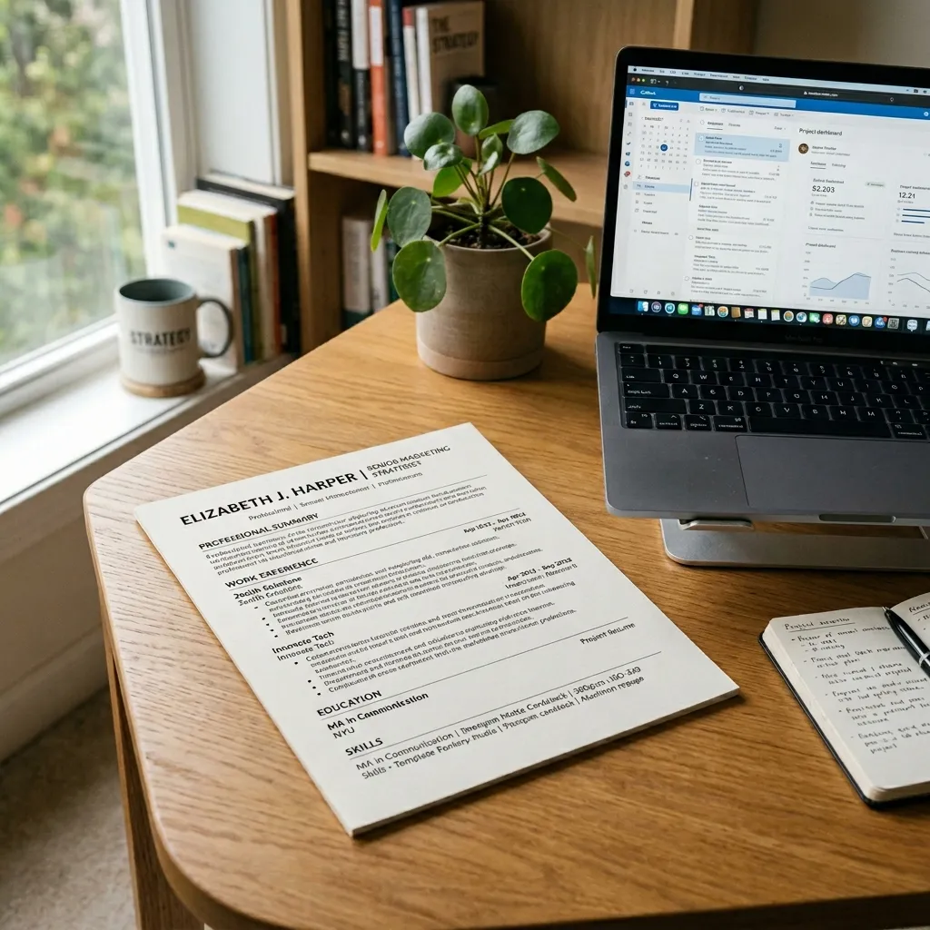 Cv Resume Making Printing preview 4