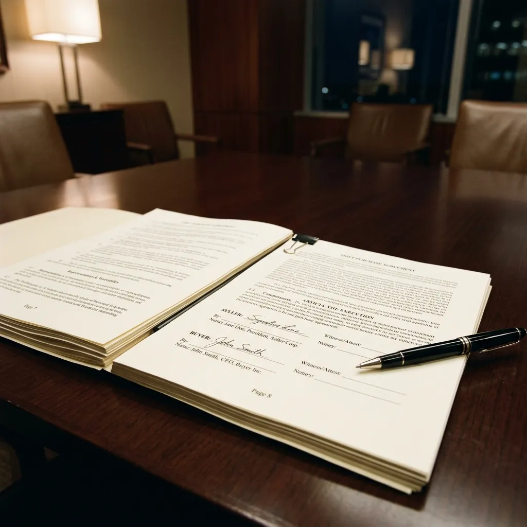 Sale/Purchase Agreements