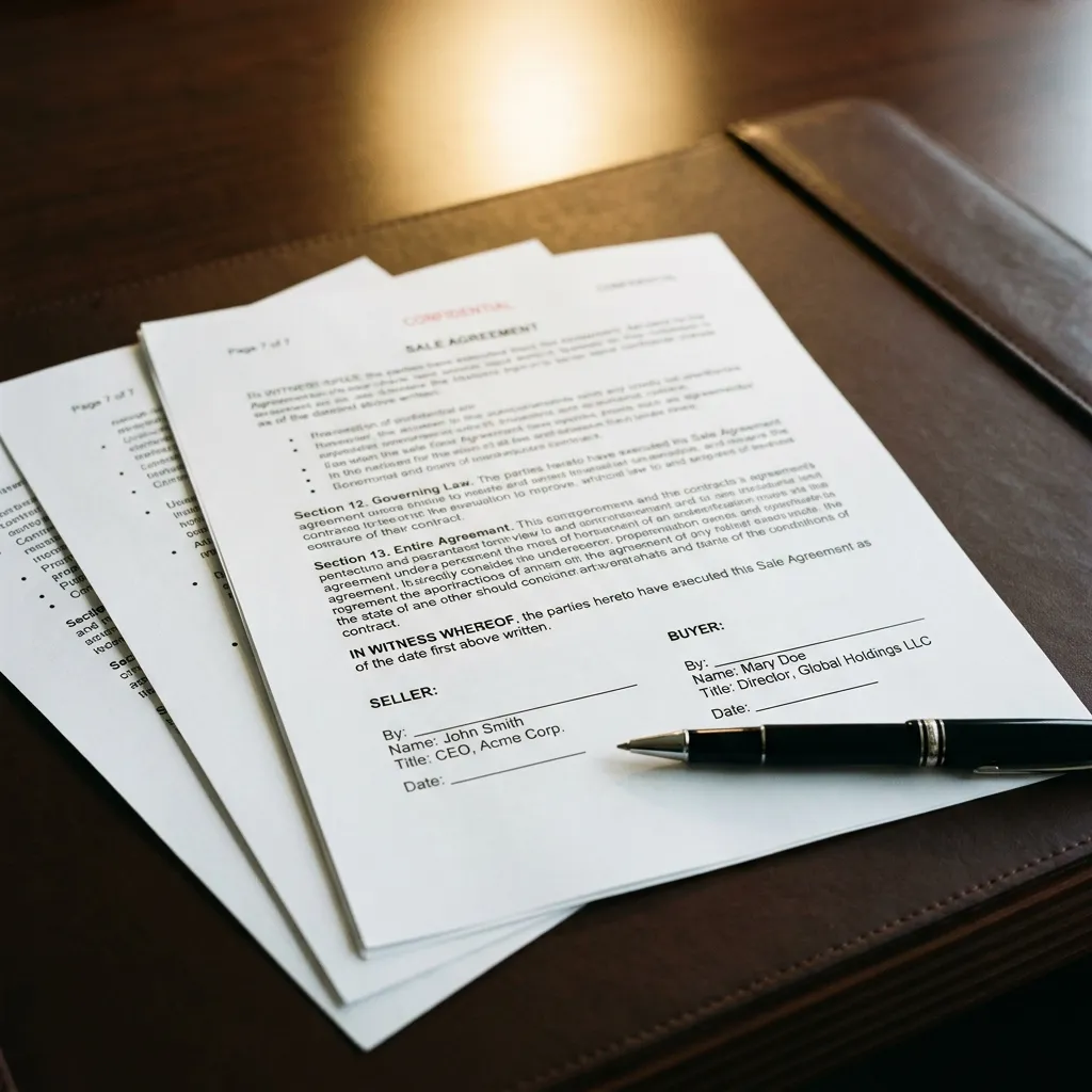 Sale Purchase Agreements preview 2